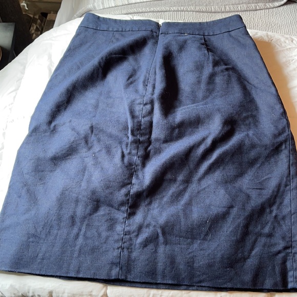 J. Crew navy skirt - Picture 2 of 2
